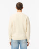 Offwhite cable crew neck woolen pullover Lacoste - AH2924-53/XFJ