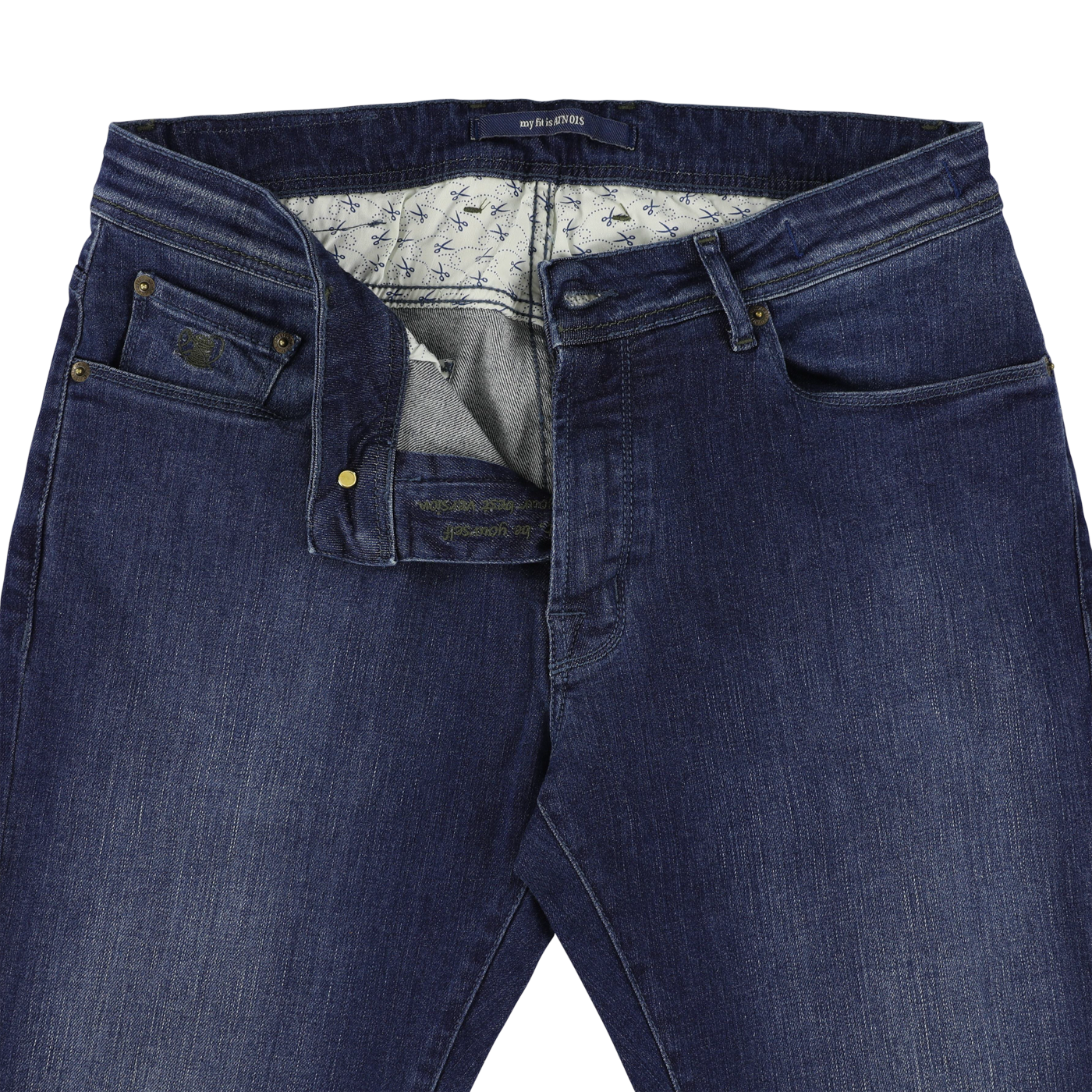 Indigo slim fit jeans Atelier Noterman - ATN01S-A41 0638/102