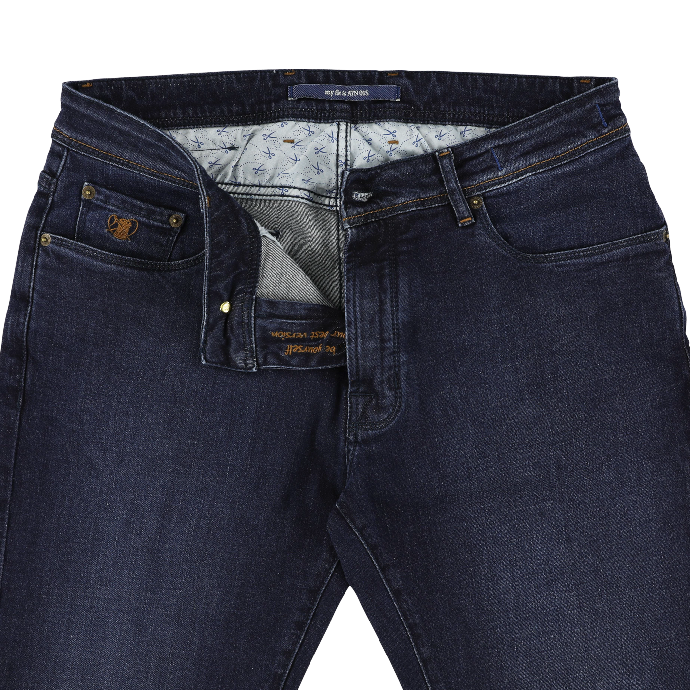 Dark indigo slim fit jeans Atelier Noterman - ATN01S-A42 1484/102