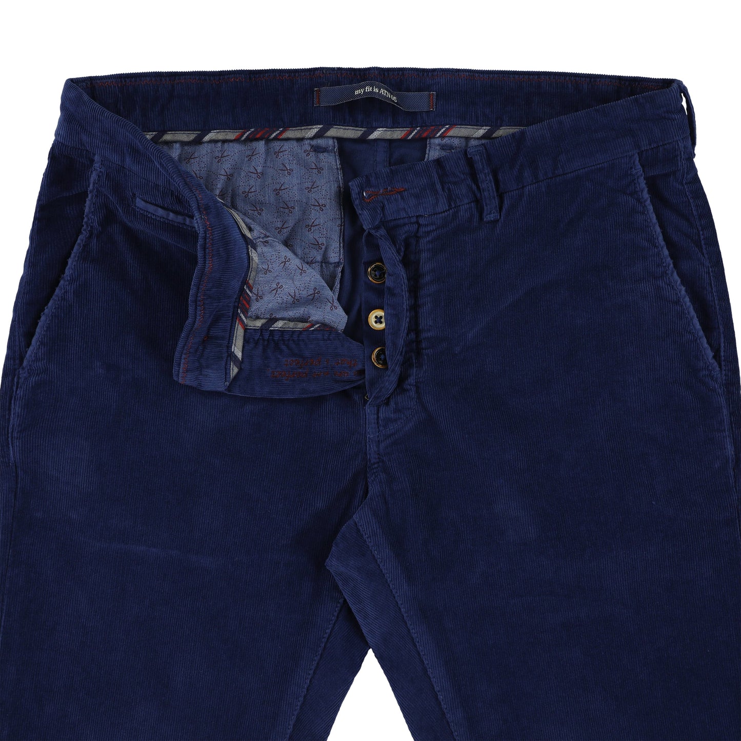 Camel corduroy slim fit trousers Atelier Noterman - 1585/518