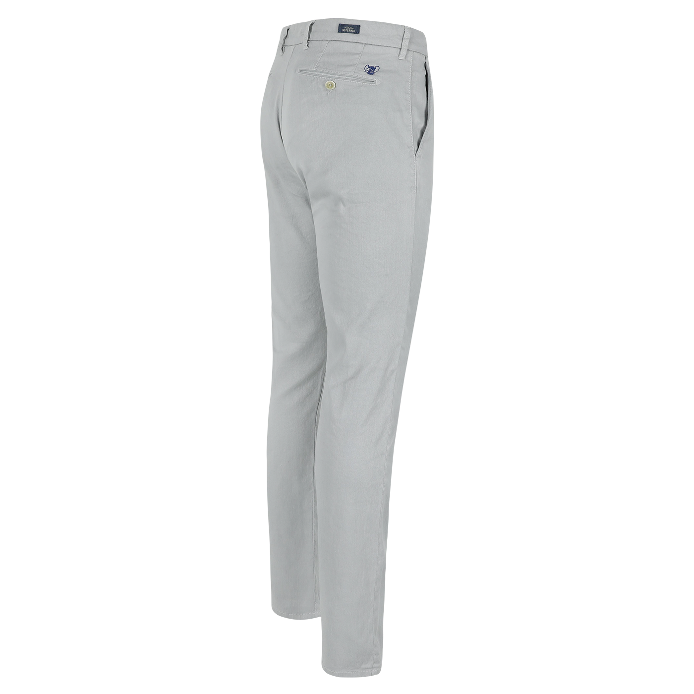 Lightblue cotton linnen slim fit trousers Atelier Noterman - ATN05-A76 1762/222