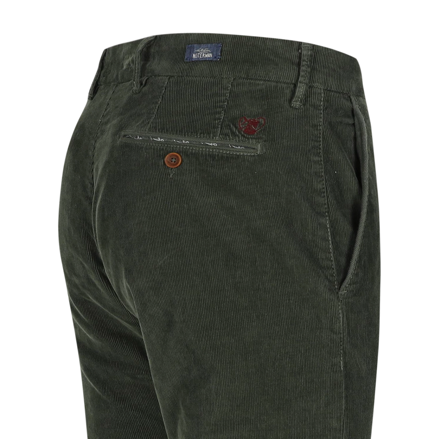 Beige corduroy slim fit trousers Atelier Noterman - ATN05-A78 1585/726