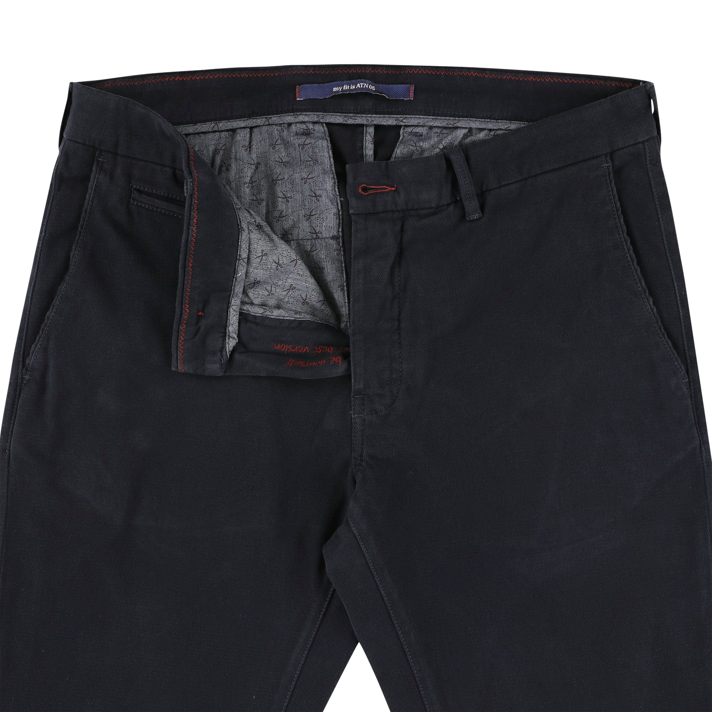Beige cotton slim fit trousers Atelier Noterman - ATN05-A78 1803/726
