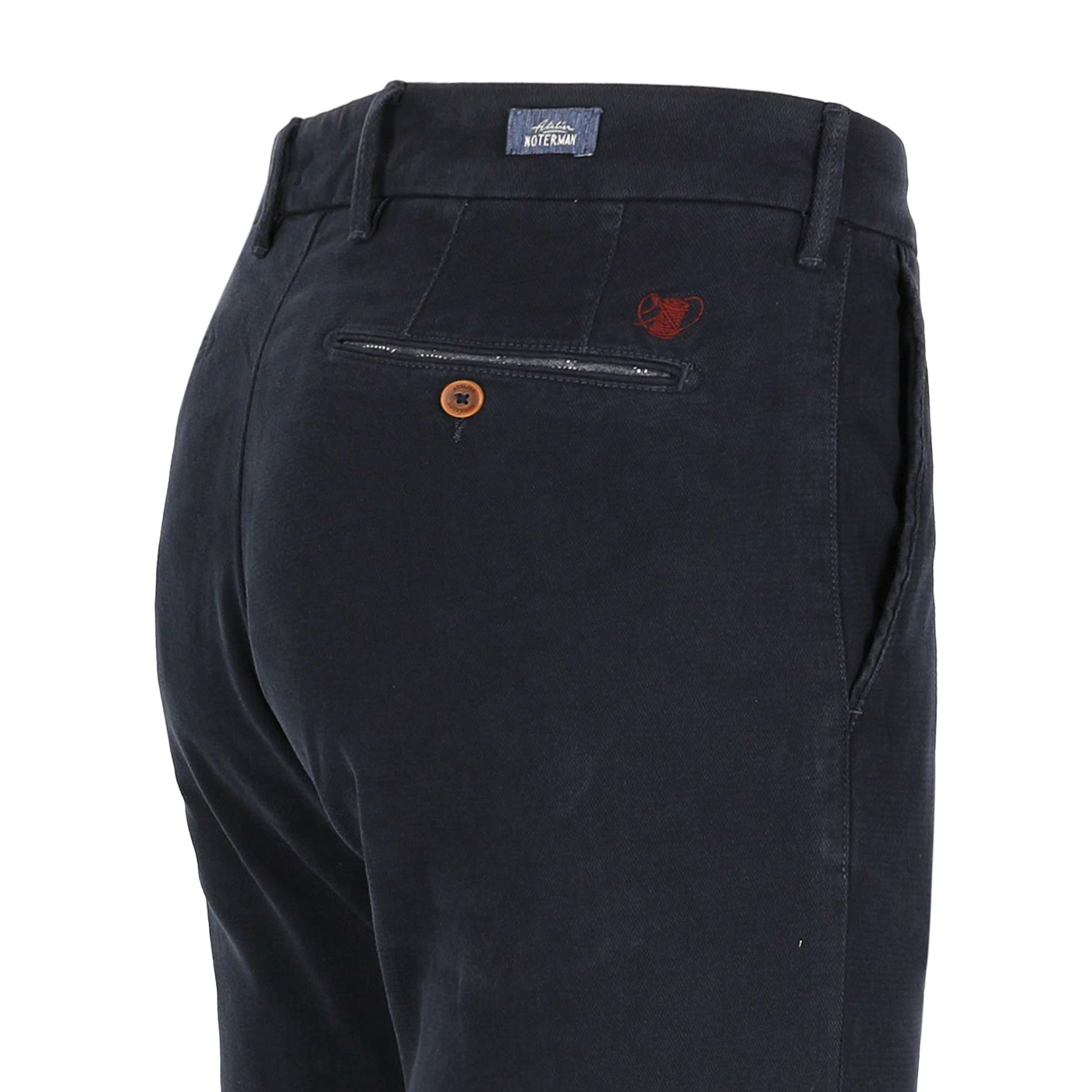 Beige cotton slim fit trousers Atelier Noterman - ATN05-A78 1803/726