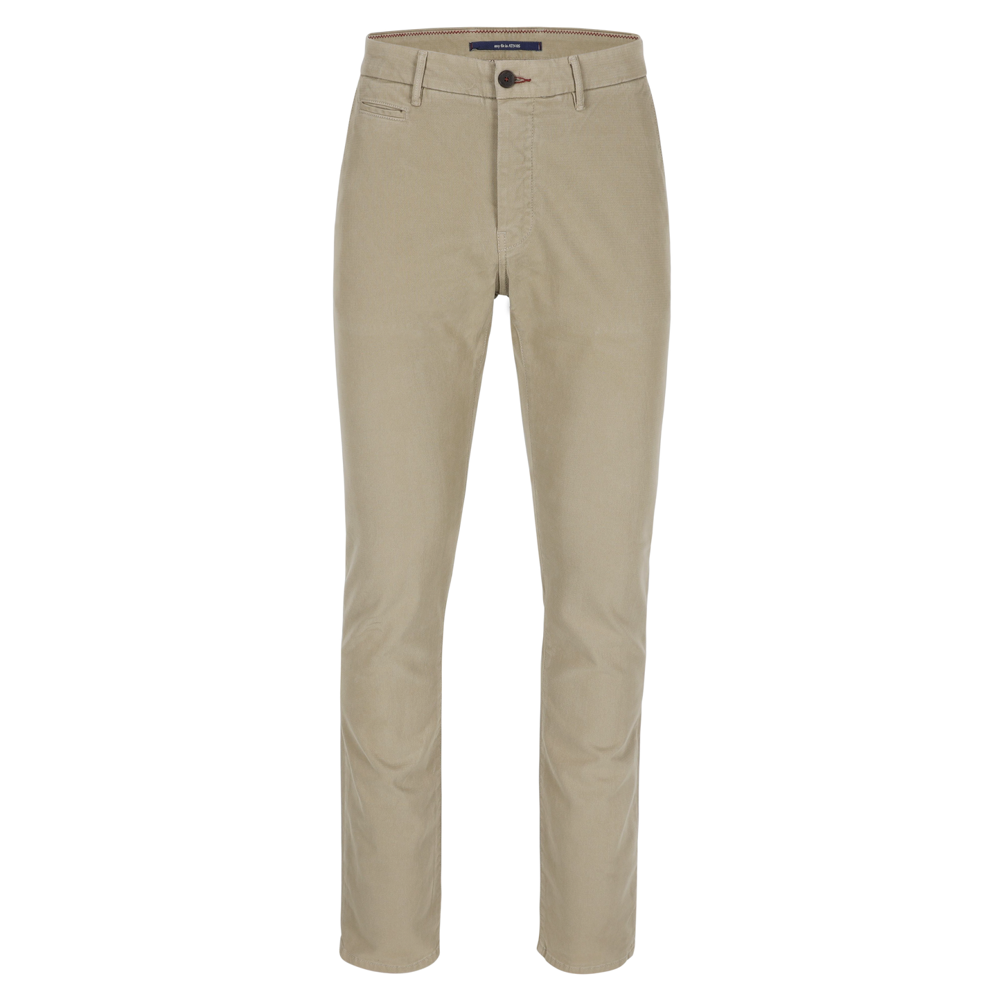 Beige cotton slim fit trousers Atelier Noterman - ATN05-A78 1803/726
