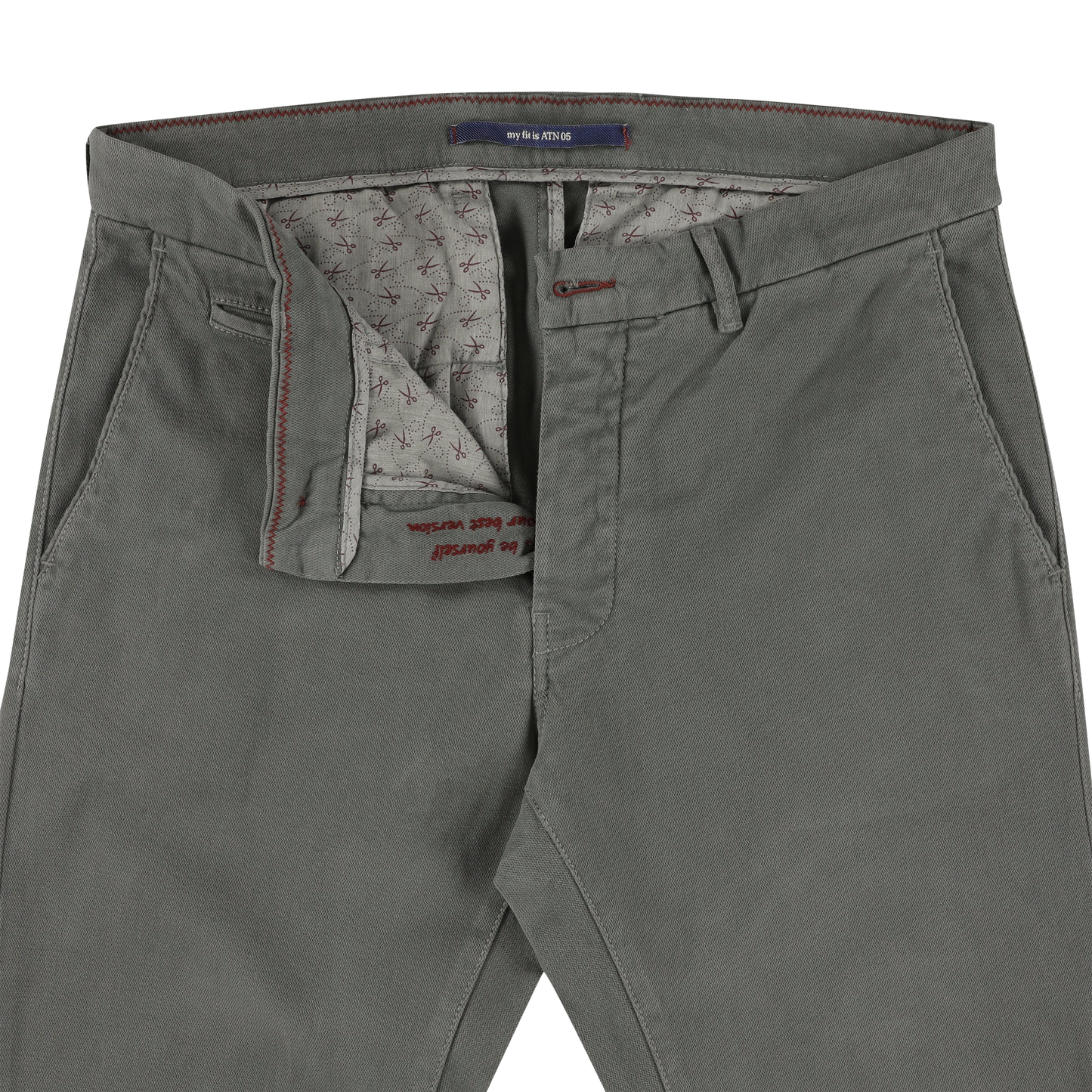 Beige cotton slim fit trousers Atelier Noterman - ATN05-A78 1803/726