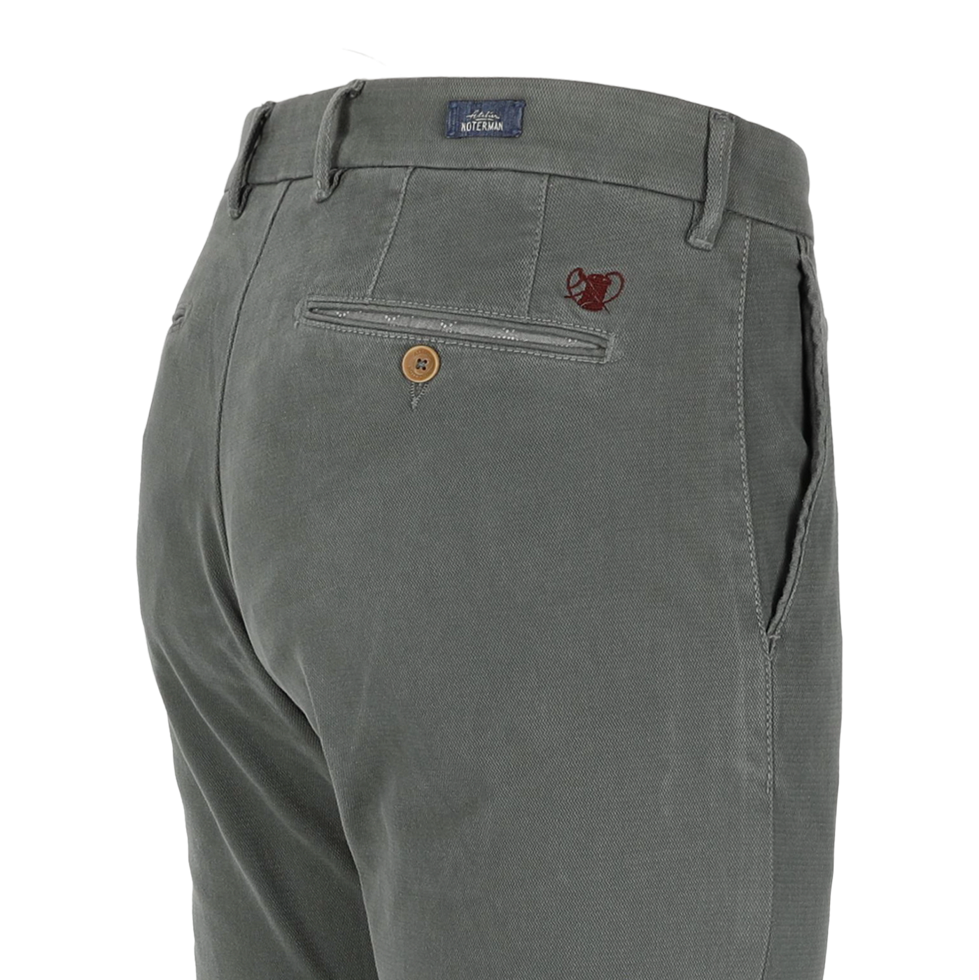 Beige cotton slim fit trousers Atelier Noterman - ATN05-A78 1803/726