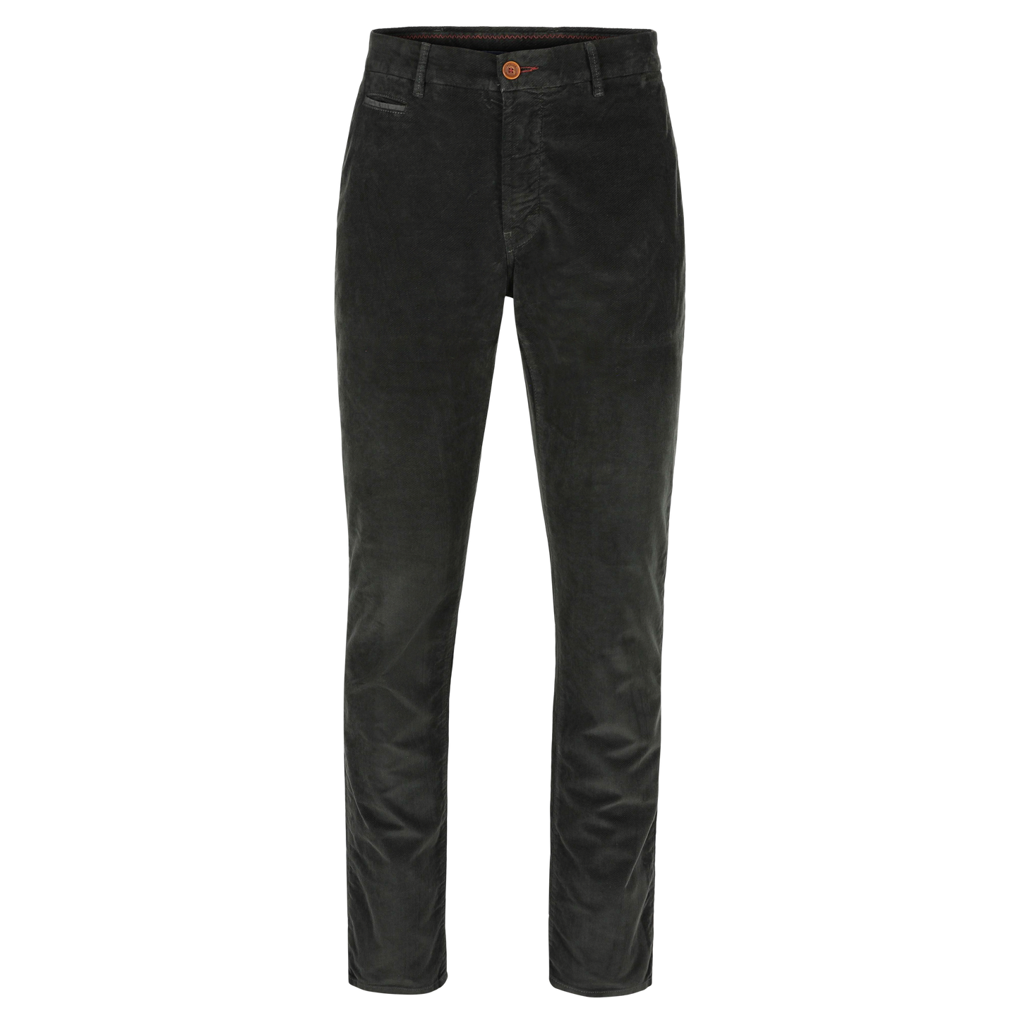 Burgundy moleskin slim fit trousers Atelier Noterman - ATN05-A78 1950/408