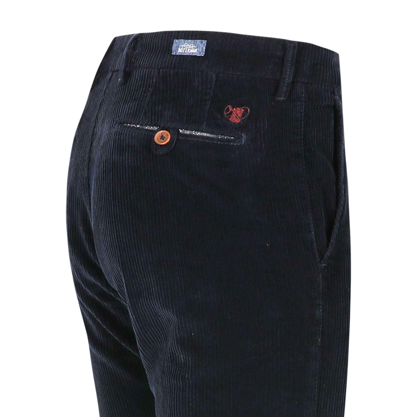 Beige corduroy slim fit trousers Atelier Noterman - ATN05-A79 1802/726