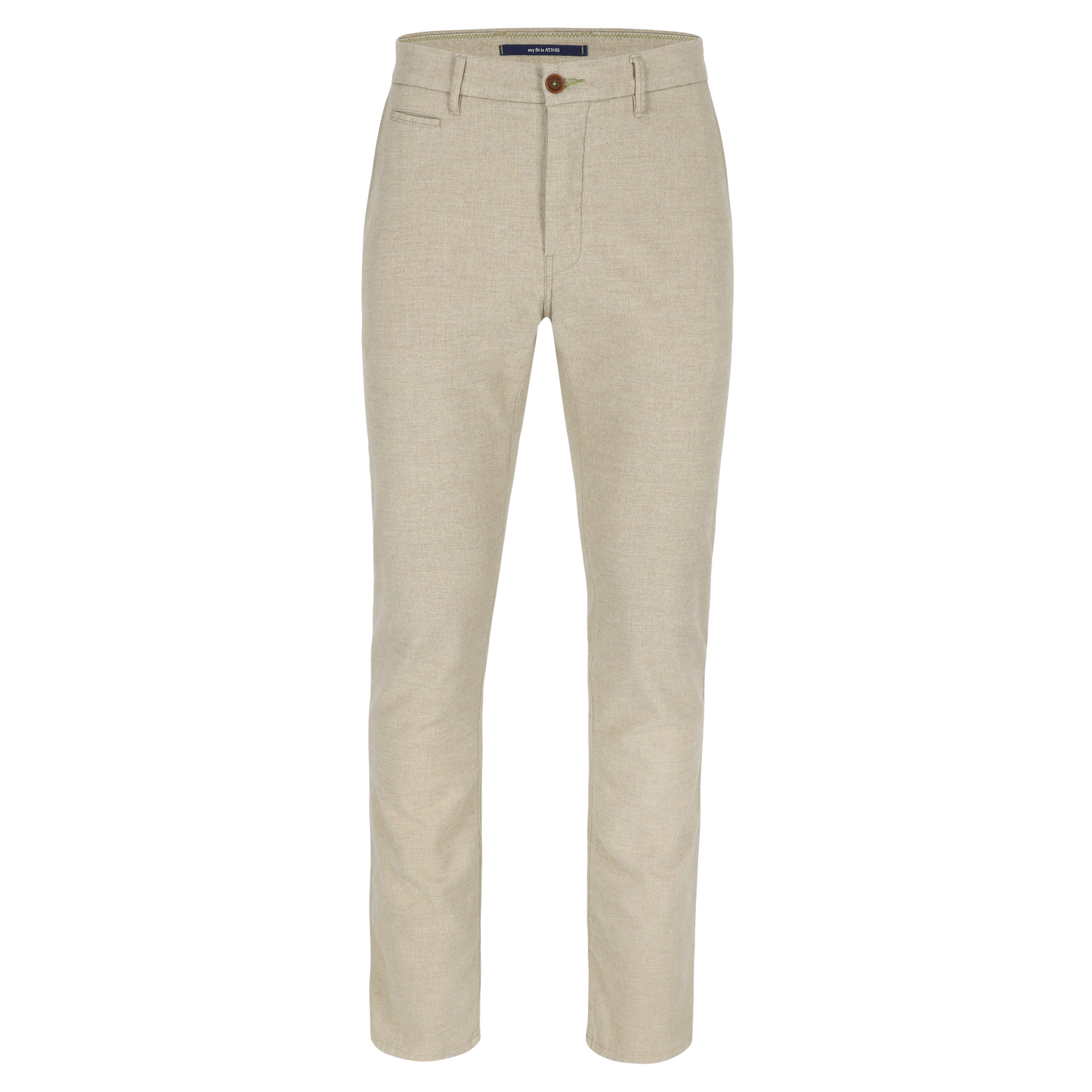 Beige cotton slim fit trousers Atelier Noterman - ATN05-A80 1937/725