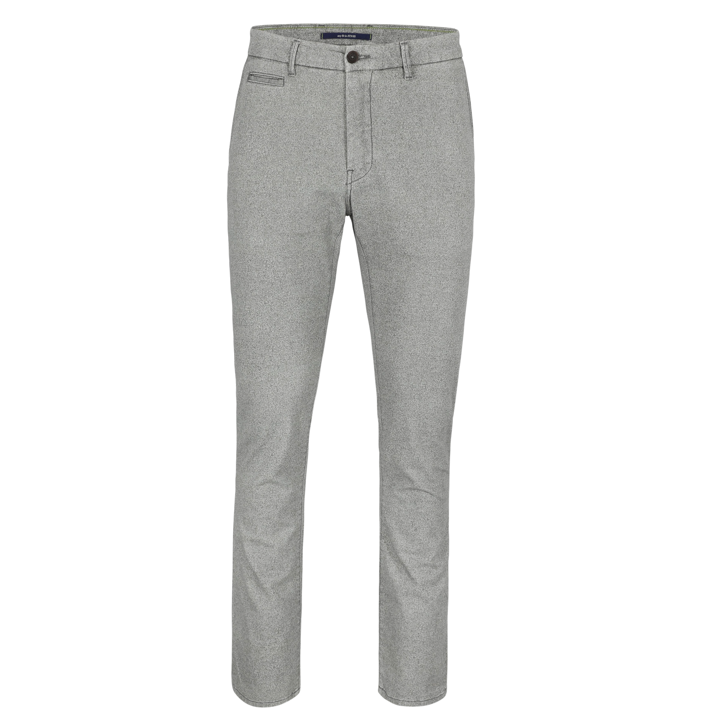 Light grey cotton slim fit trousers Atelier Noterman - ATN05-A81 1727/710