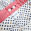 White cotton boxershorts with clovers Sixtine's - Emilia