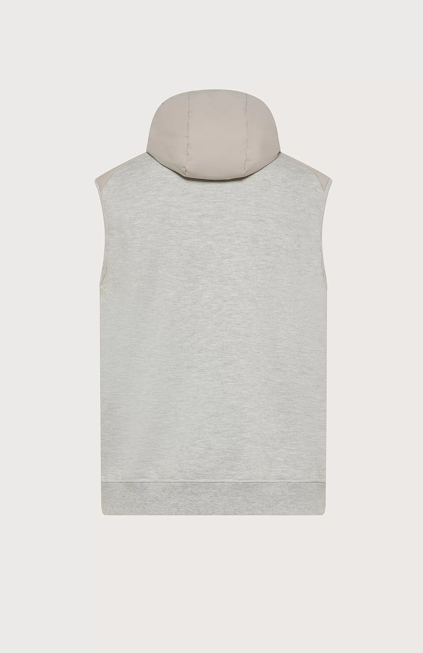 Beige sleeveless hoodie Seventy - GT0132/043