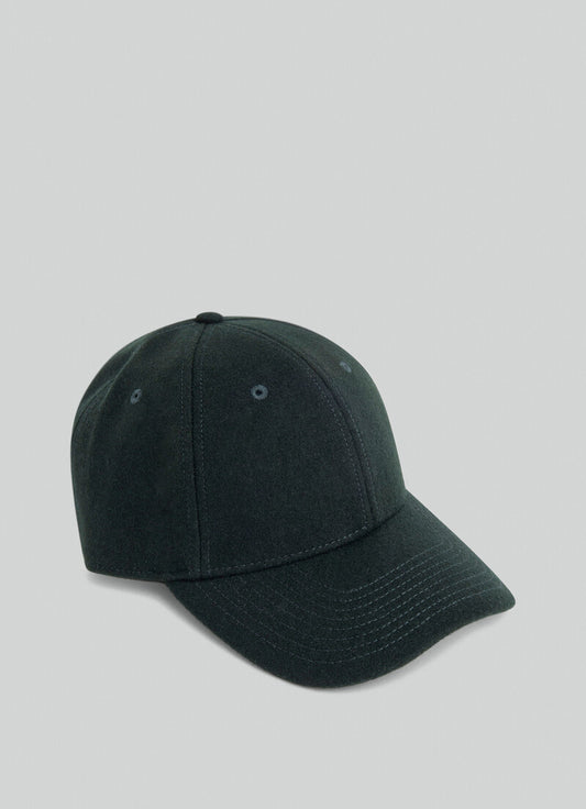 Dark green flannel cap Hackett - HM042467/665