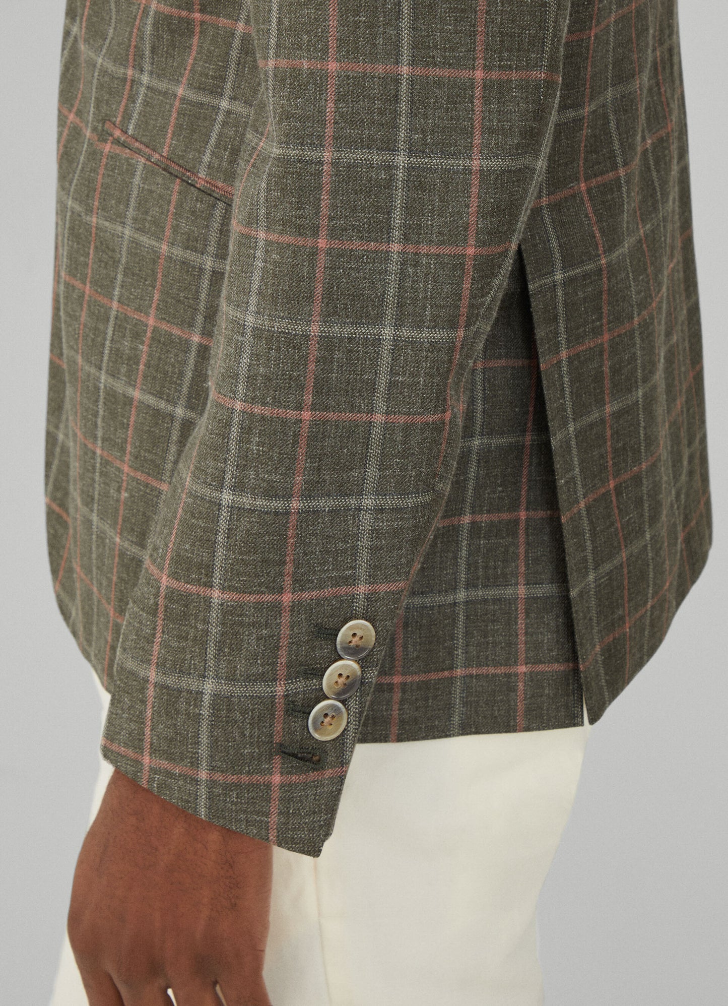 Green checkered blazer Hackett - HM443368/7AE
