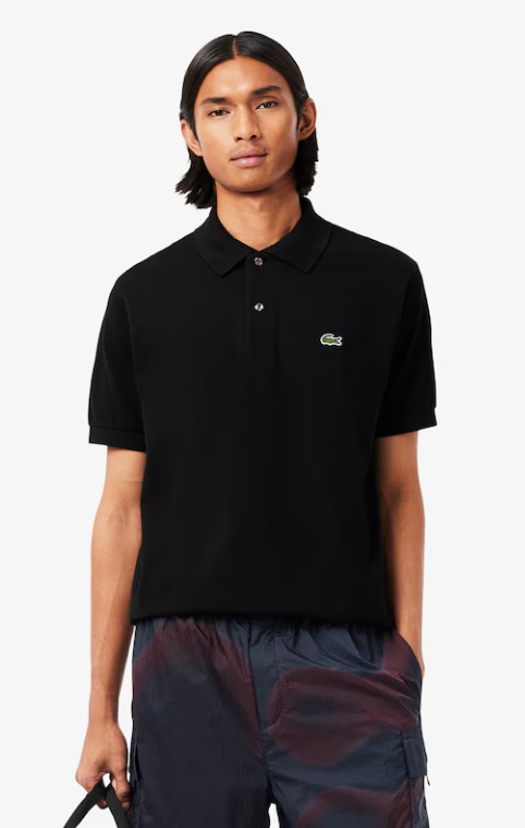 Light blue classic fit cotton polo Lacoste - L1212-51/HBP