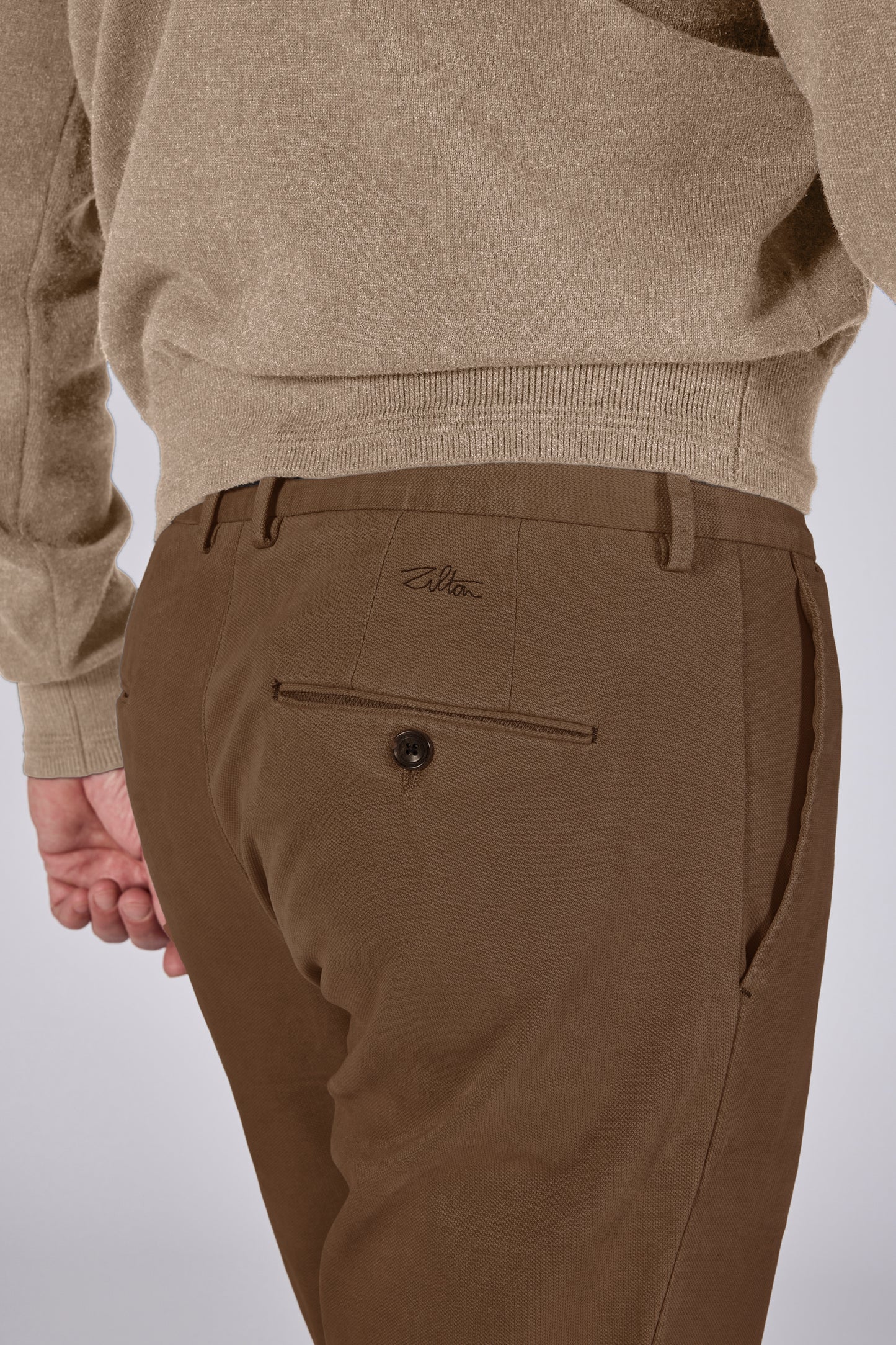 Green regular fit trousers Zilton - Magnus-A 24/543