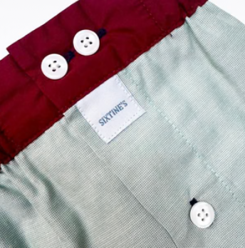 Green cotton boxershorts Sixtine's - Nina
