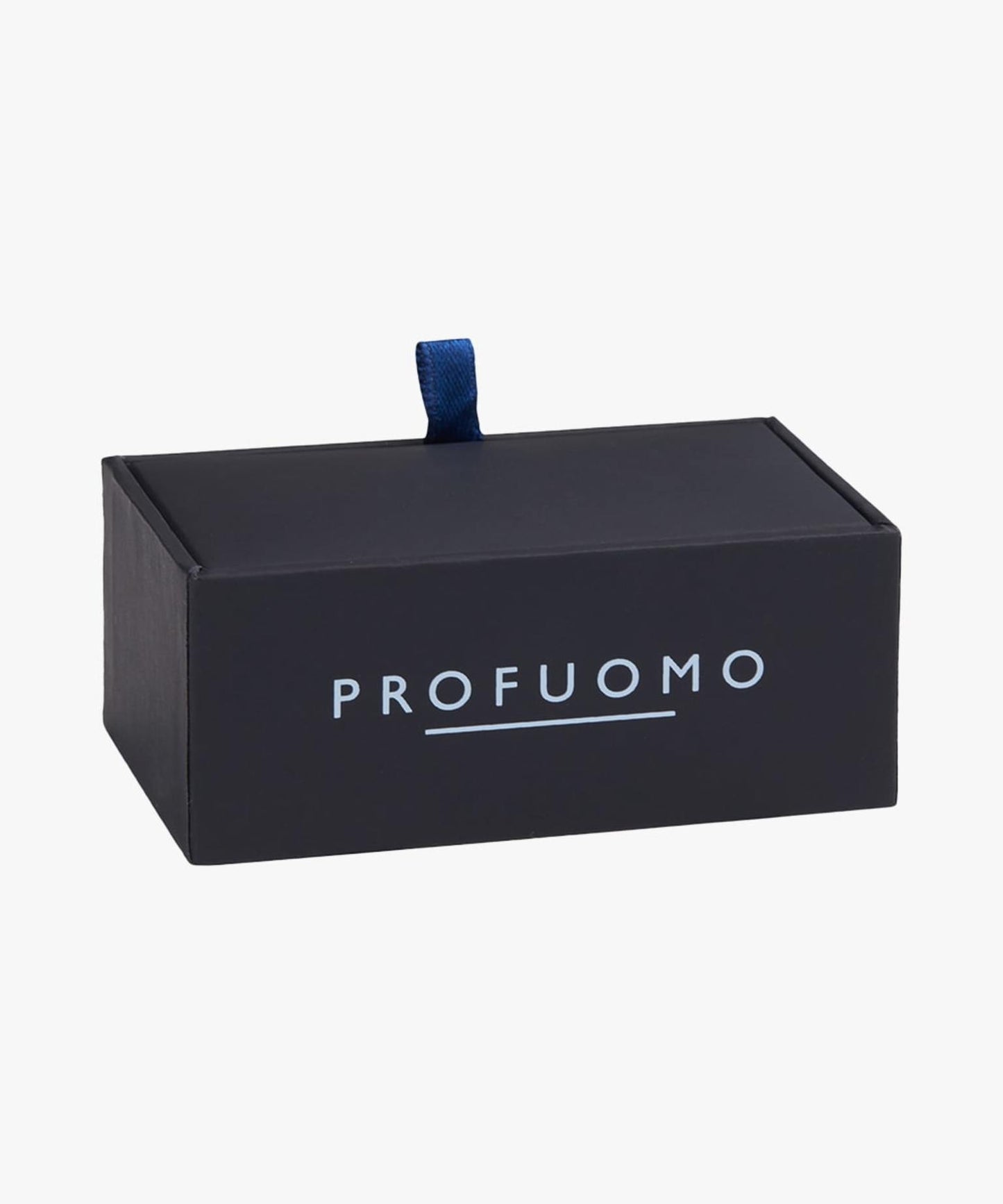 Silver bowtie cufflinks Profuomo - PP3MAF415A