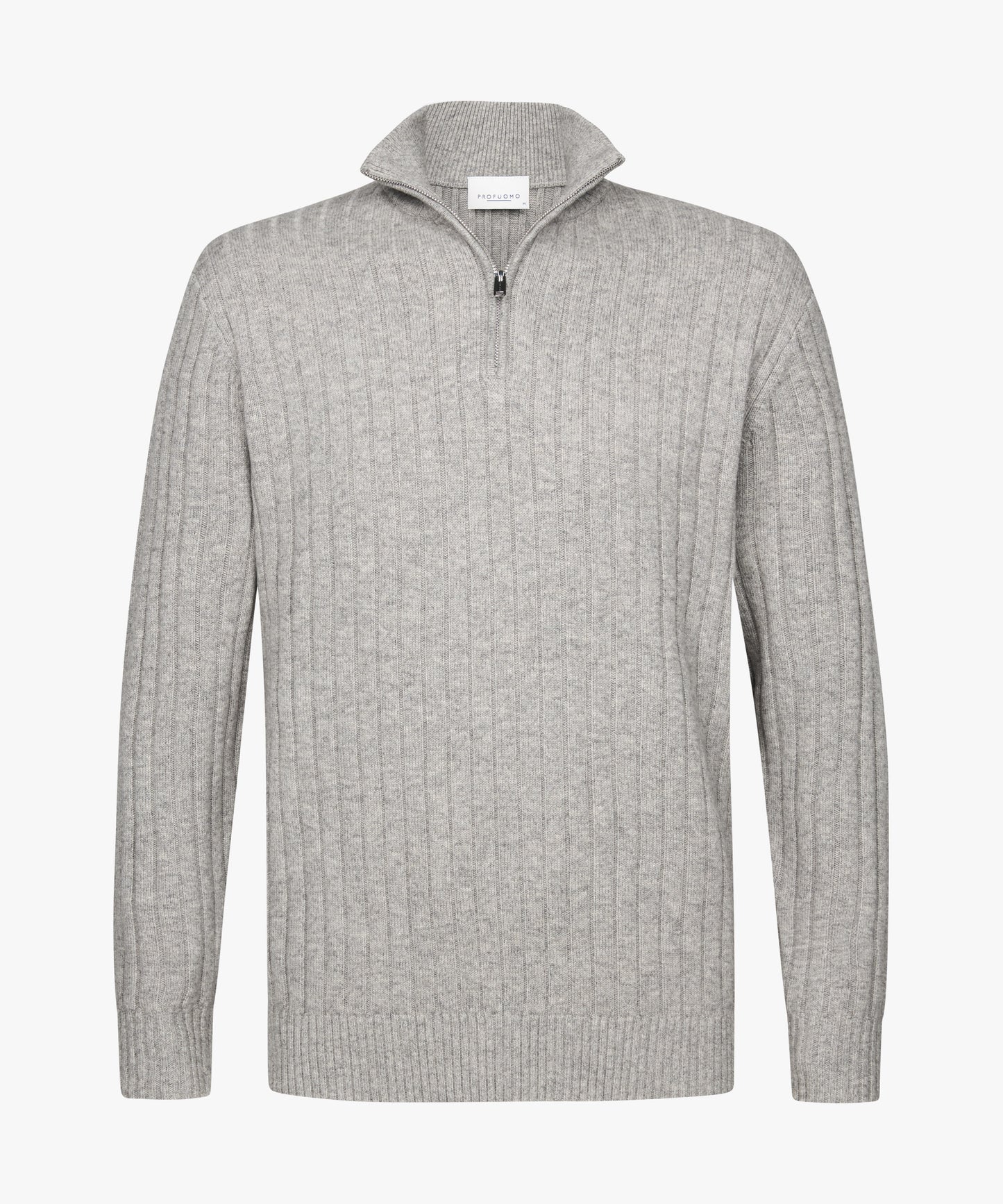 Navy woolen zip pullover Profuomo - PPWJ30019C-E