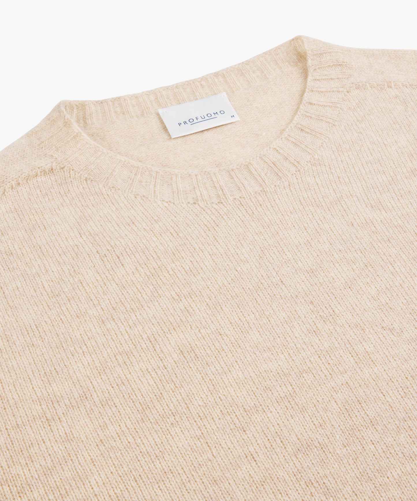 Navy wool-cashmere crew neck pullover Profuomo - PPWJ30044A-C-D