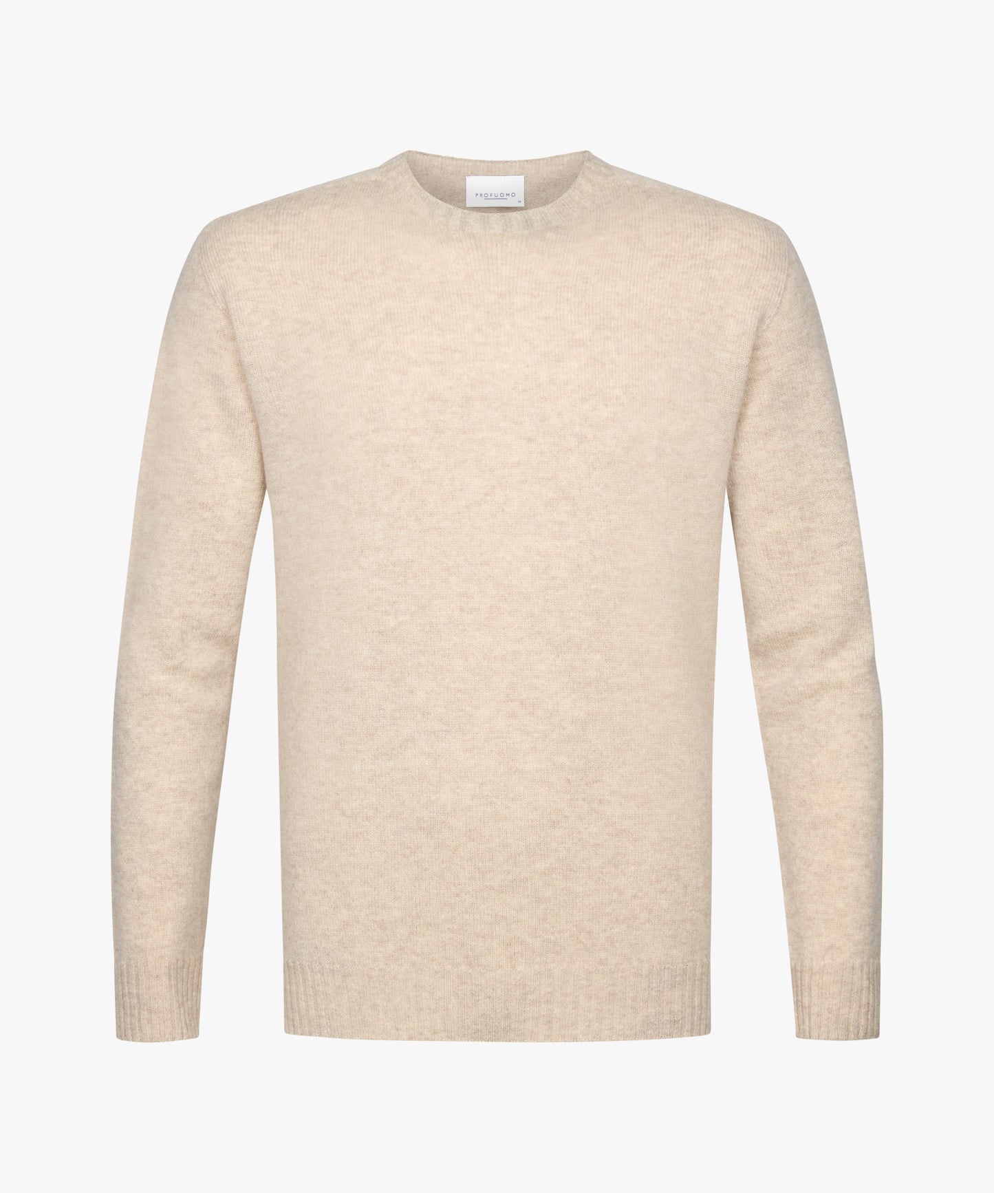 Navy wool-cashmere crew neck pullover Profuomo - PPWJ30044A-C-D