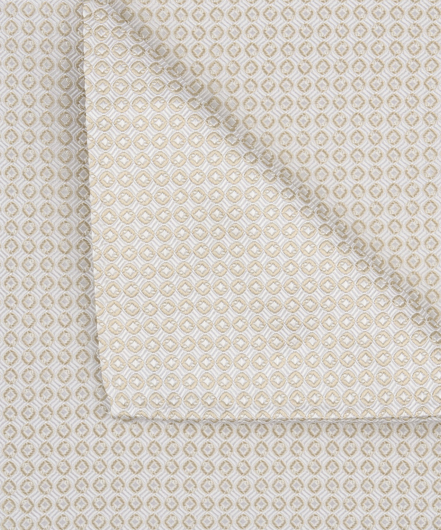 Beige silk pocket square Profuomo - PPXN10055A