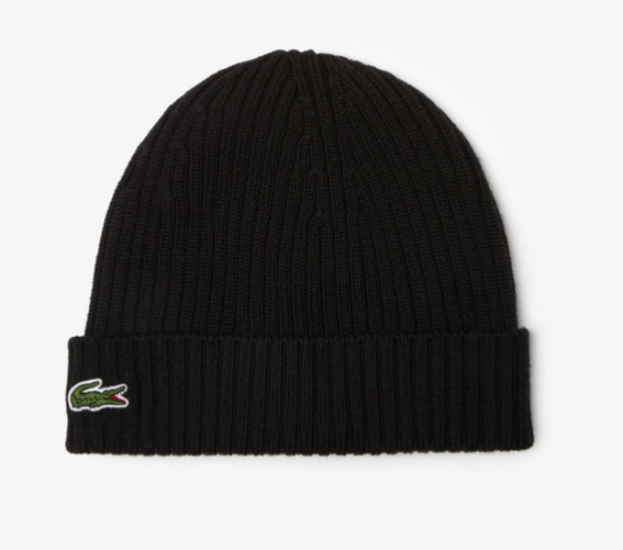 Blue woolen beanie Lacoste - RB0001/HBP
