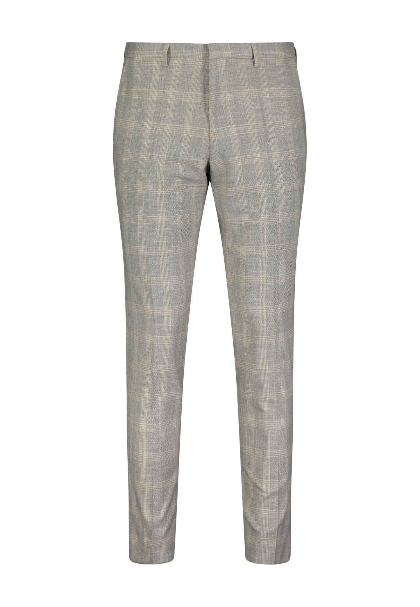 Light green chekered regular fit suit Roy Robson - 02111/H250