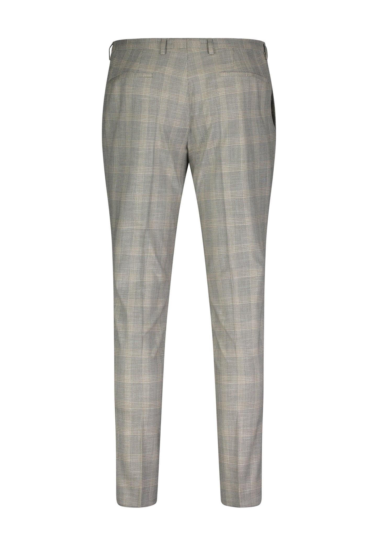 Light green chekered regular fit suit Roy Robson - 02111/H250