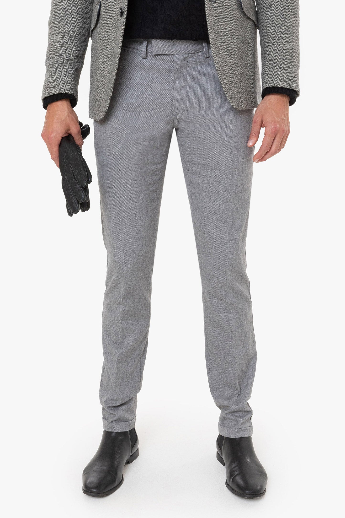 Navy slim fit broek Zilton - Sidney-D 33/393