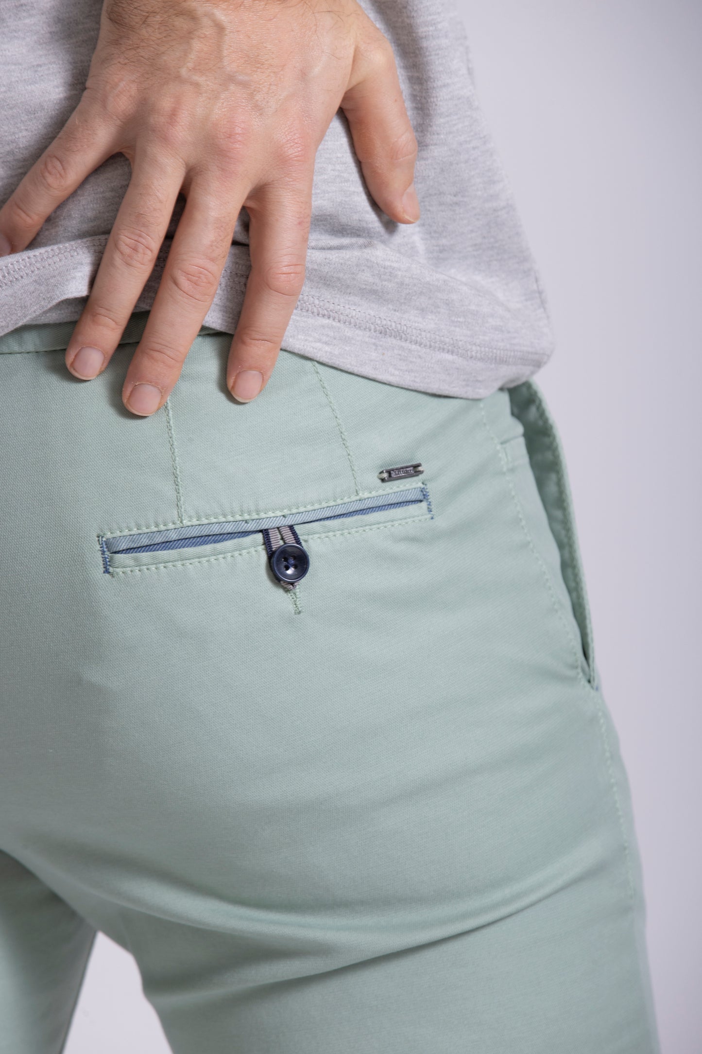 Jade katoenen slim fit broek Zilton - Sidney 17/513