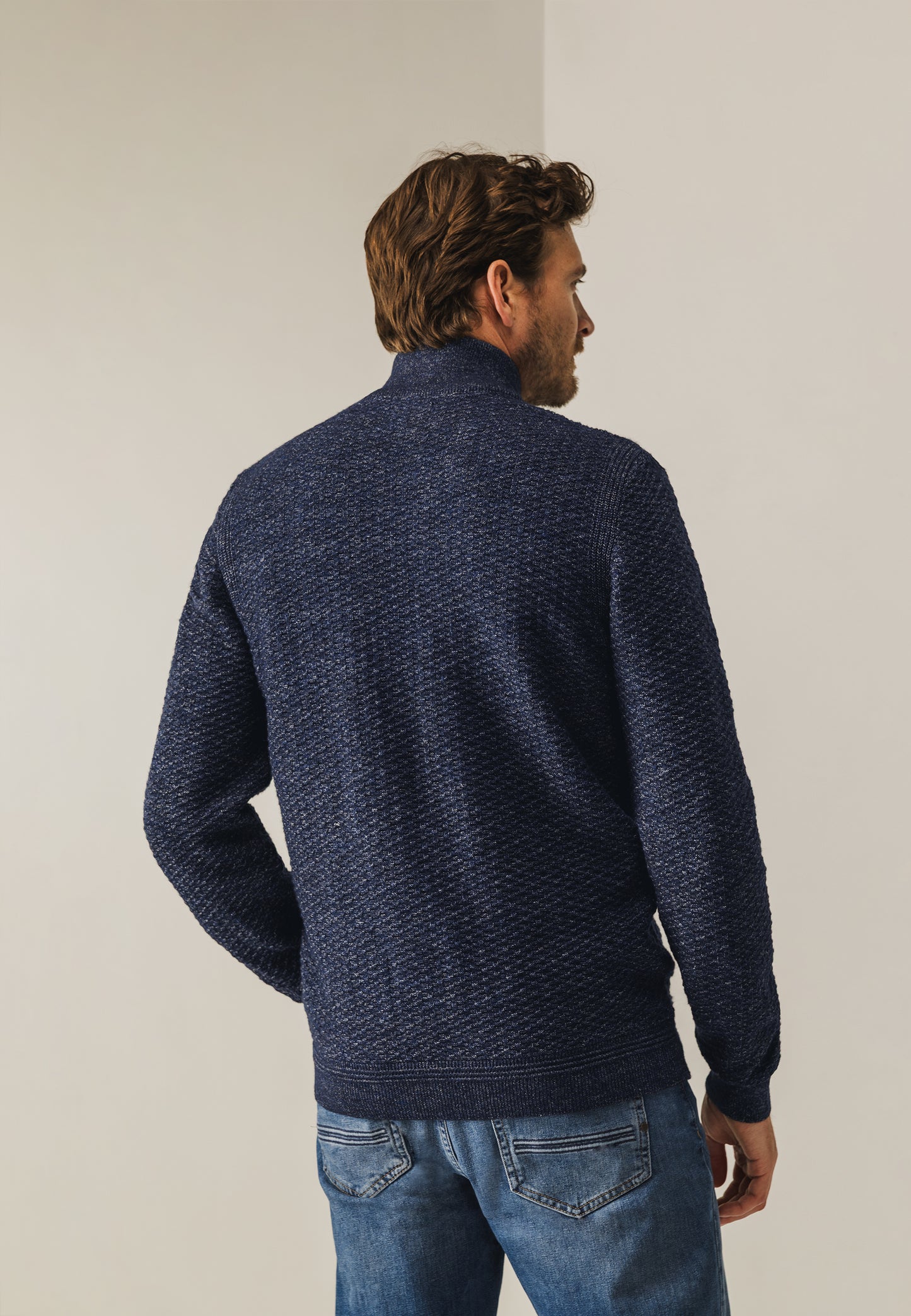 Navy structured cardigan State of Art - 25062/5957