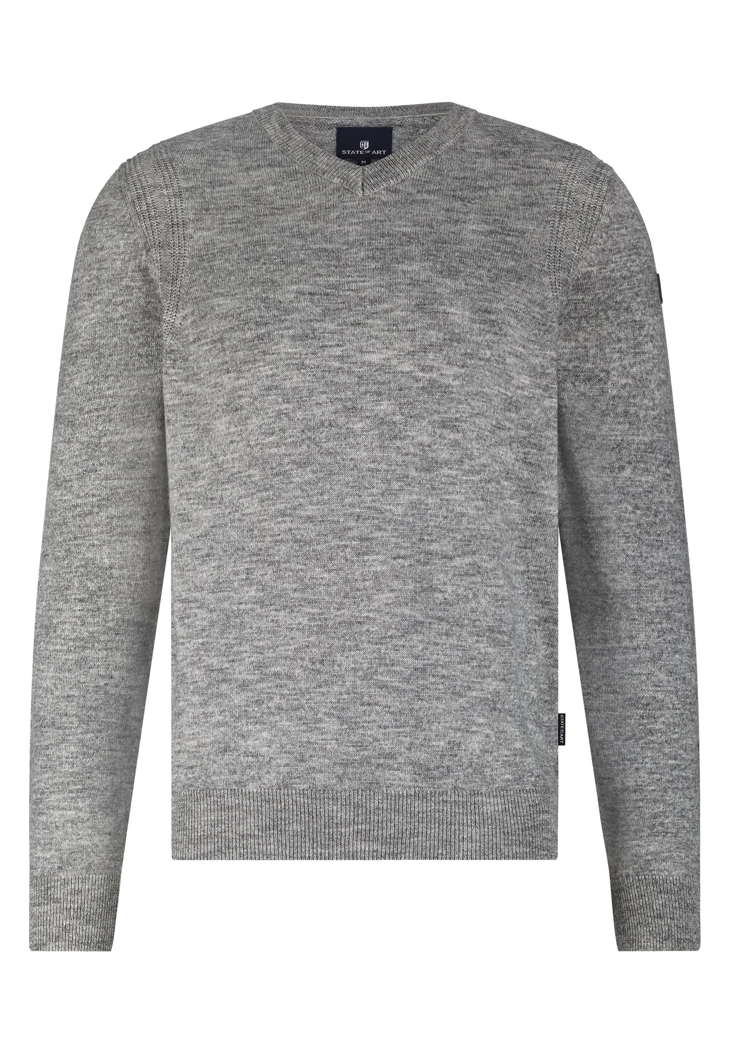 Green V-neck pullover State of Art - 25060/3738