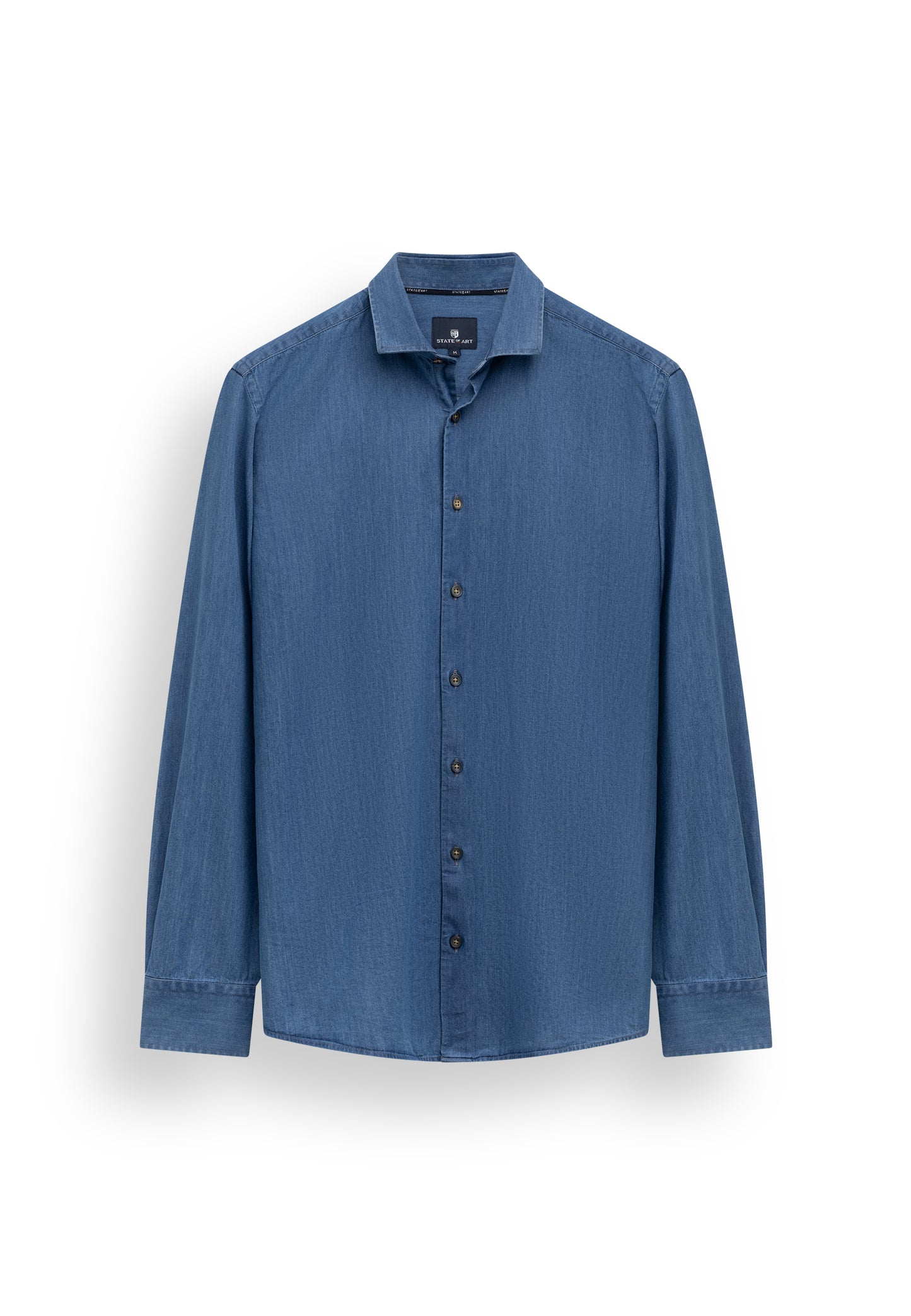 Indigo cotton regular fit shirt State of Art - 16190/5600