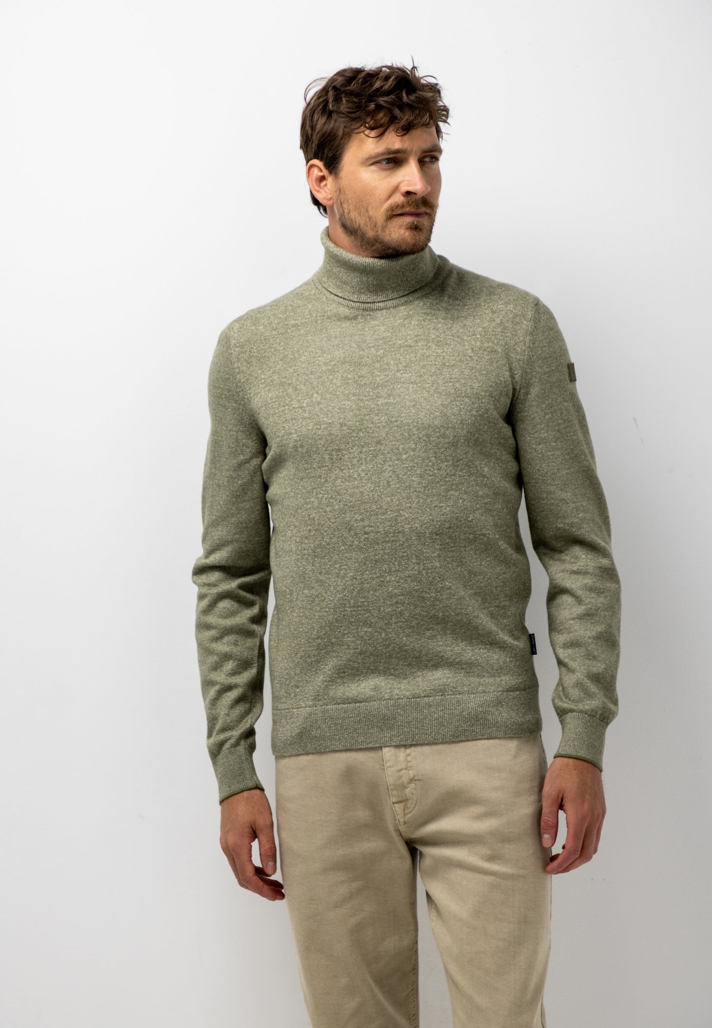 Groene coltrui pullover State of Art - 26076/3719