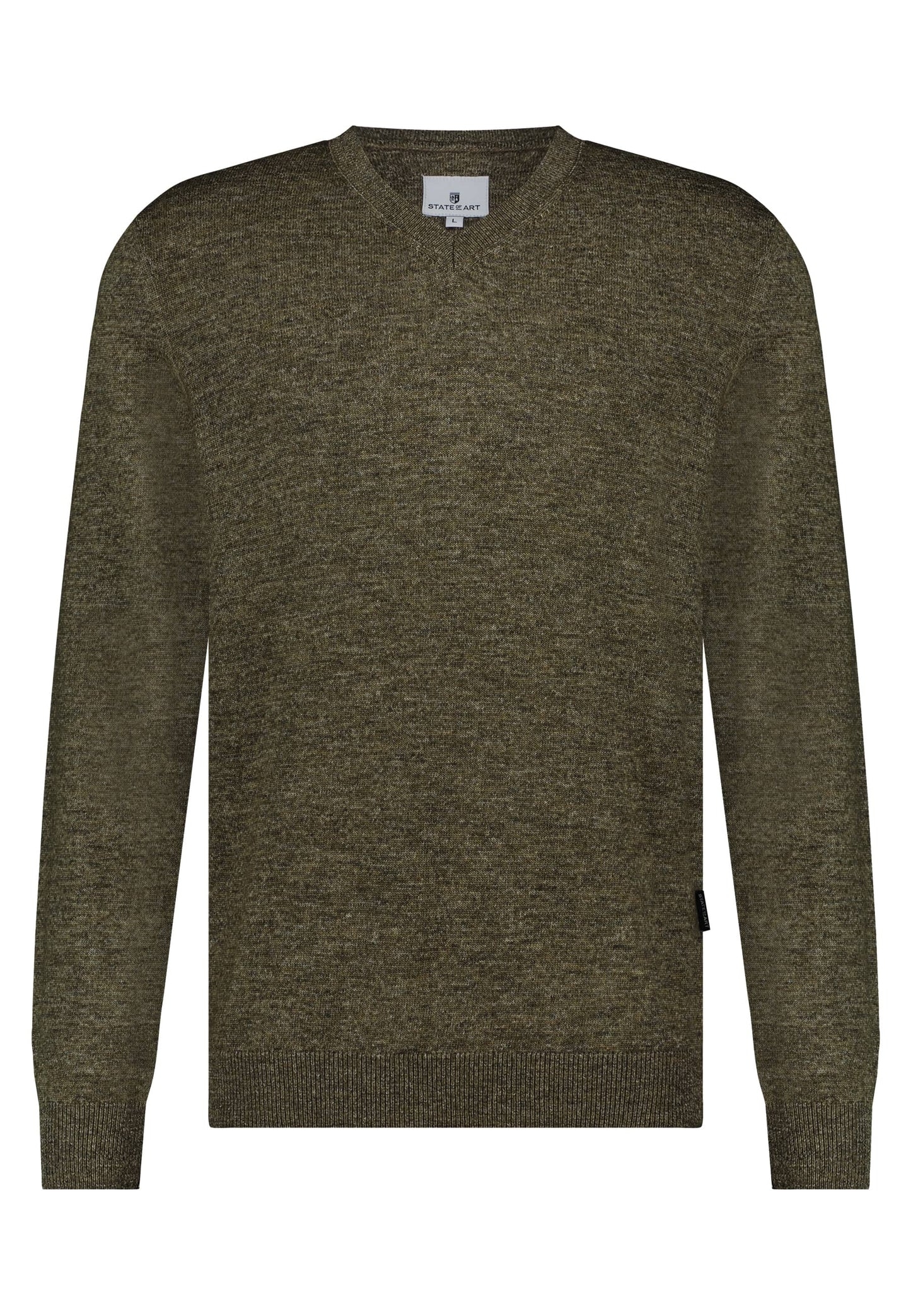 Petrol V-neck pullover State of Art - 23069/5517