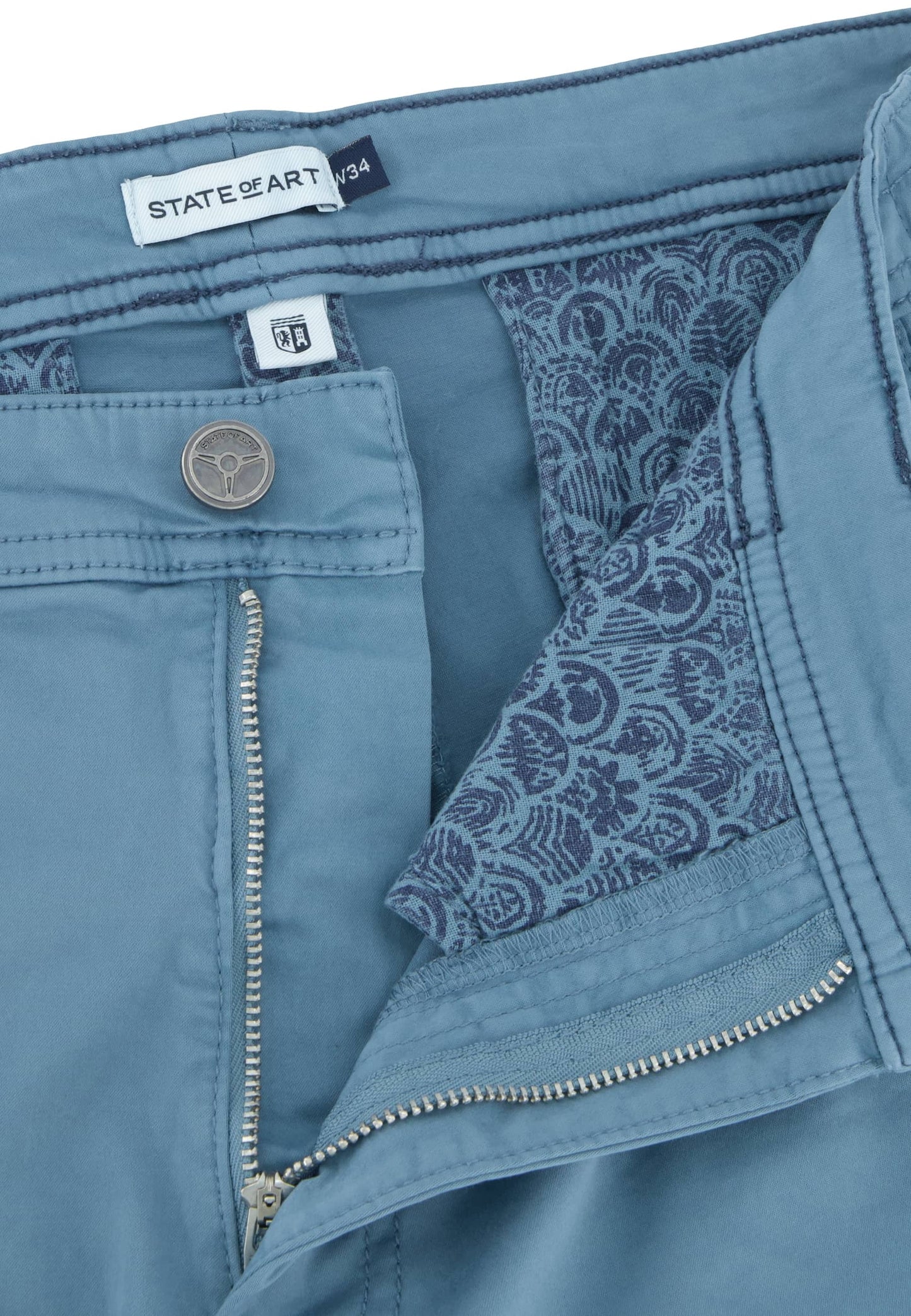 Dark blue cotton shorts State of Art - 14651/5700