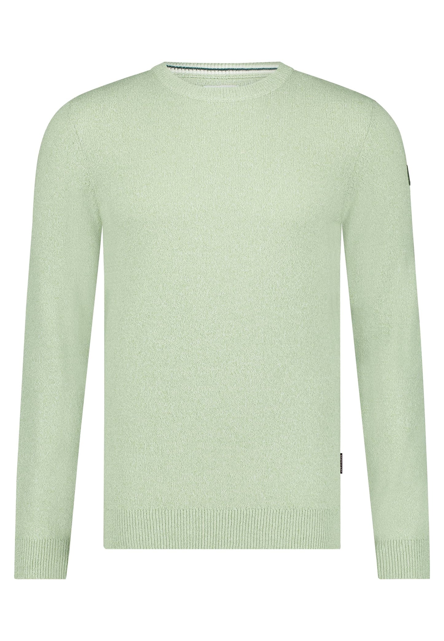 Light green crew neck pullover State of Art - 15073/3611