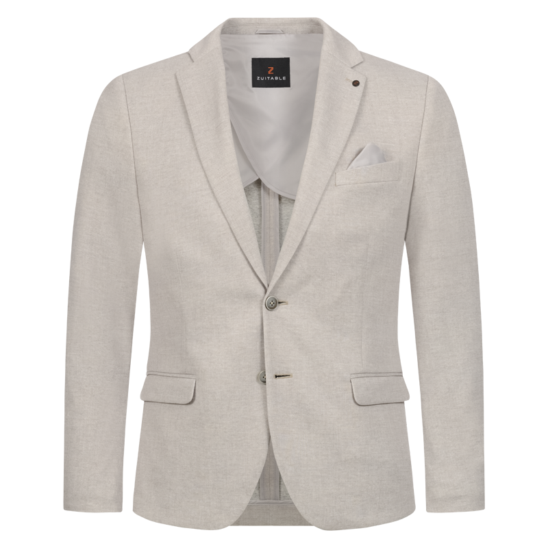 Beige regular fit jacket Zuitable - DiHenk 261617/230