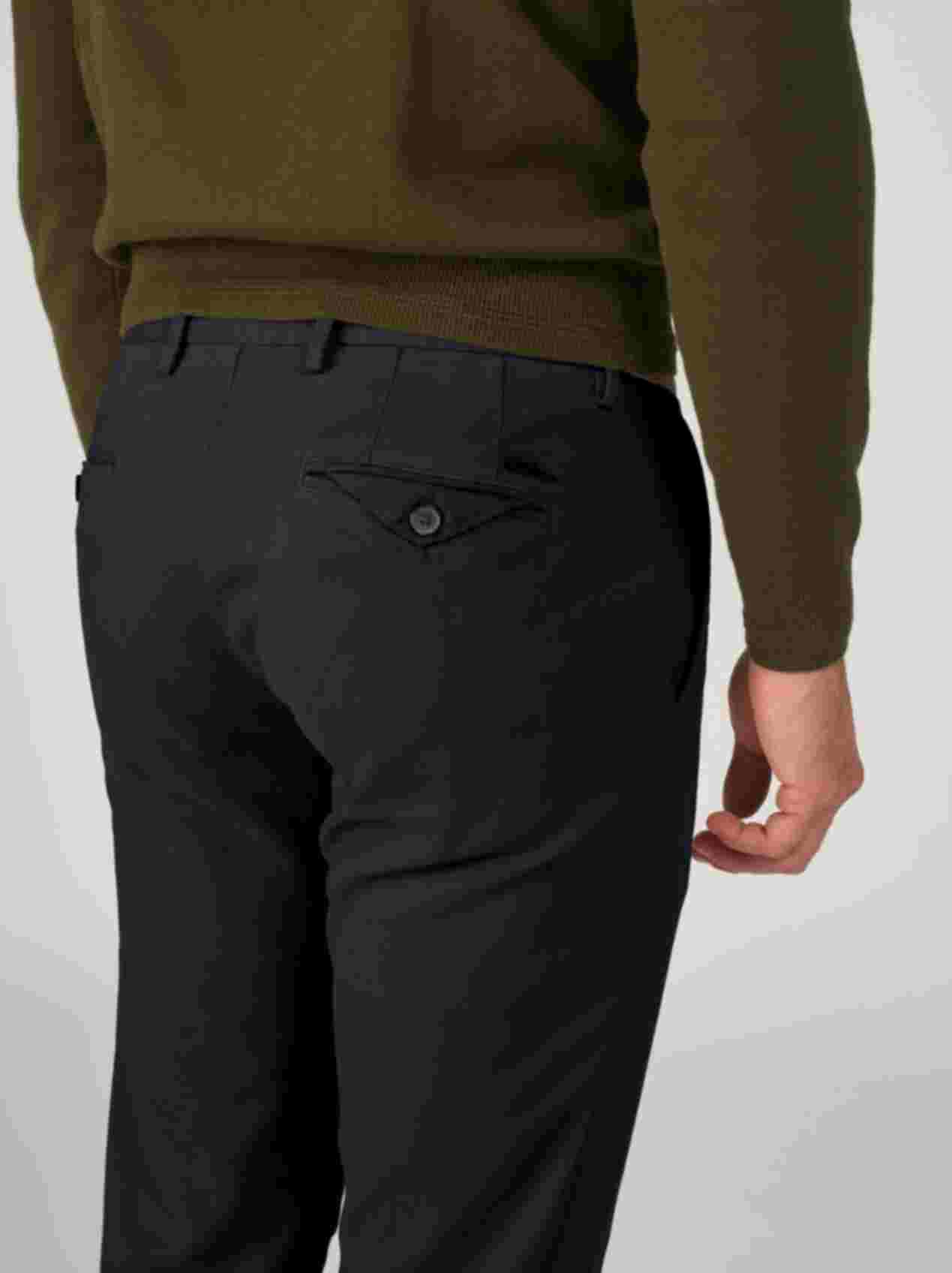 Ecru cotton regular fit trousers Zilton - Magnus-P 27/112