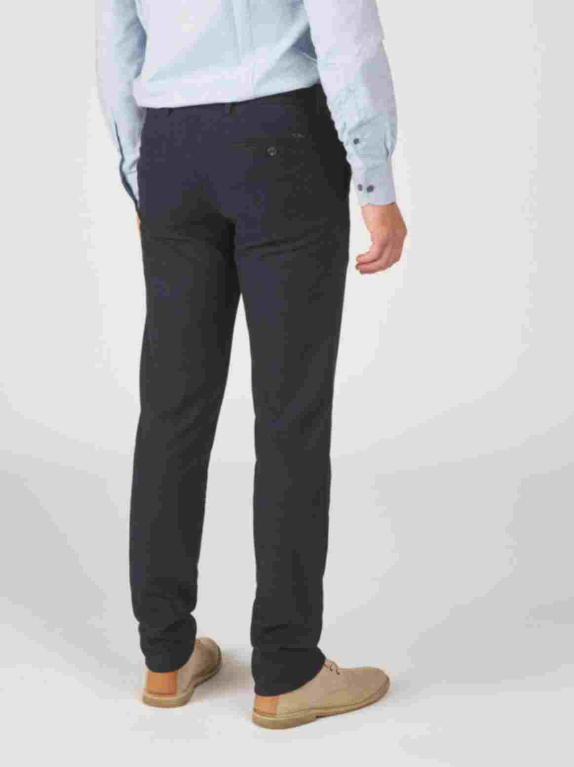 Light grey regular fit trousers Zilton - Magnus-A 70/204