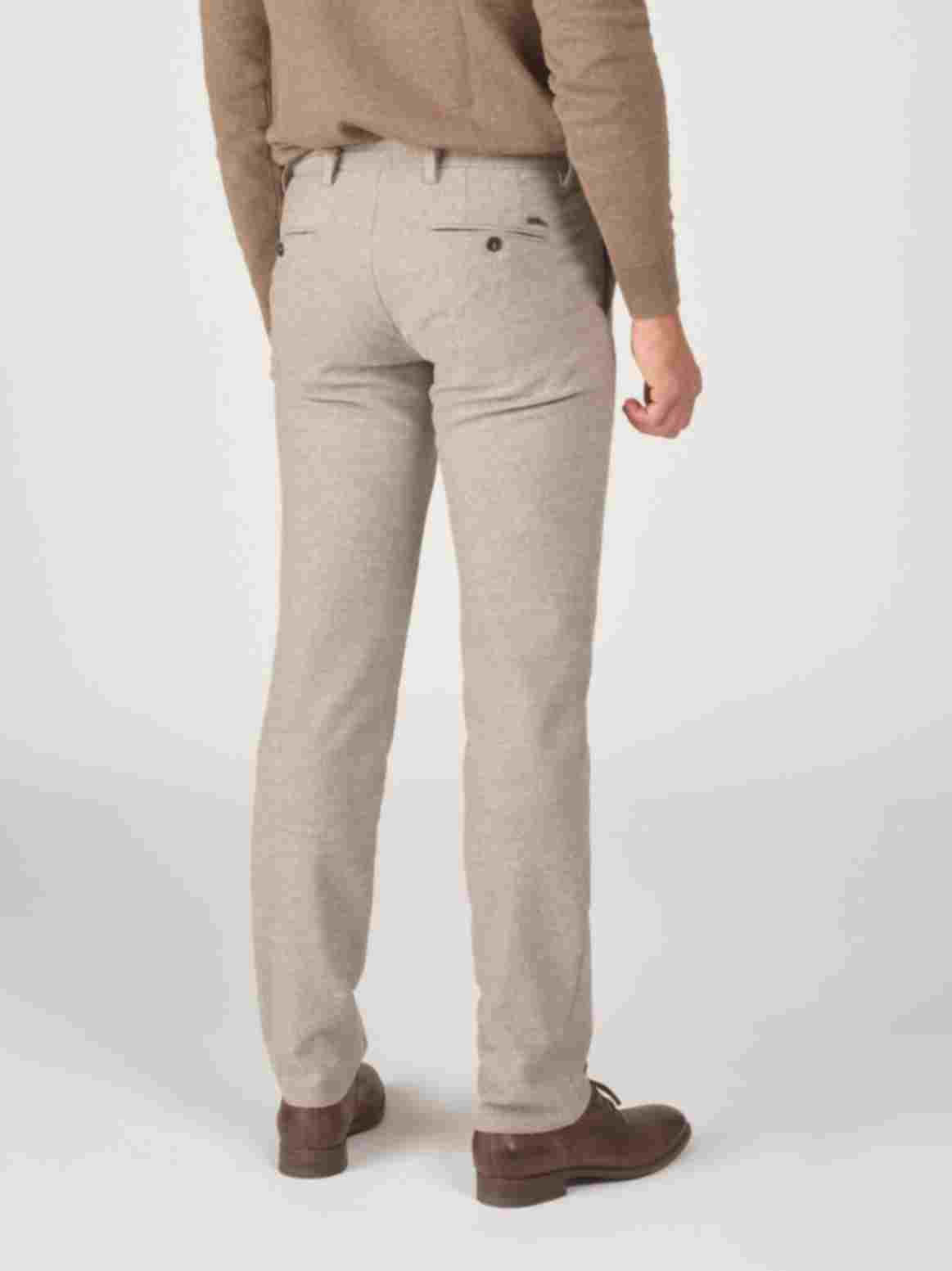 Light grey regular fit trousers Zilton - Magnus-A 70/204