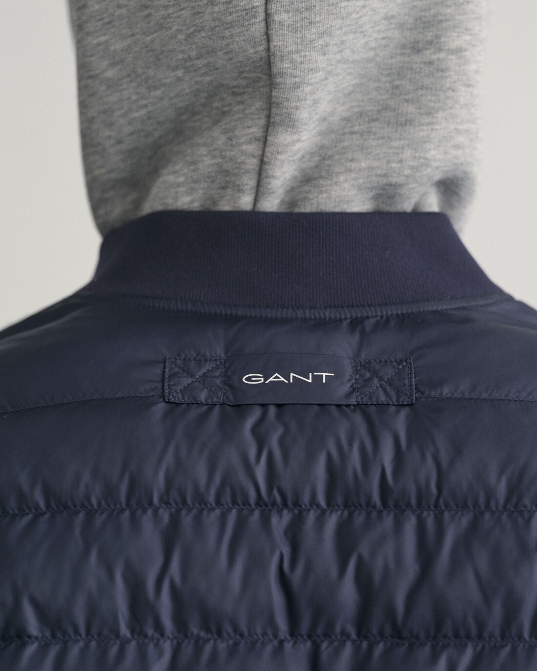 Navy light padded bomber jacket Gant - 7006300/433