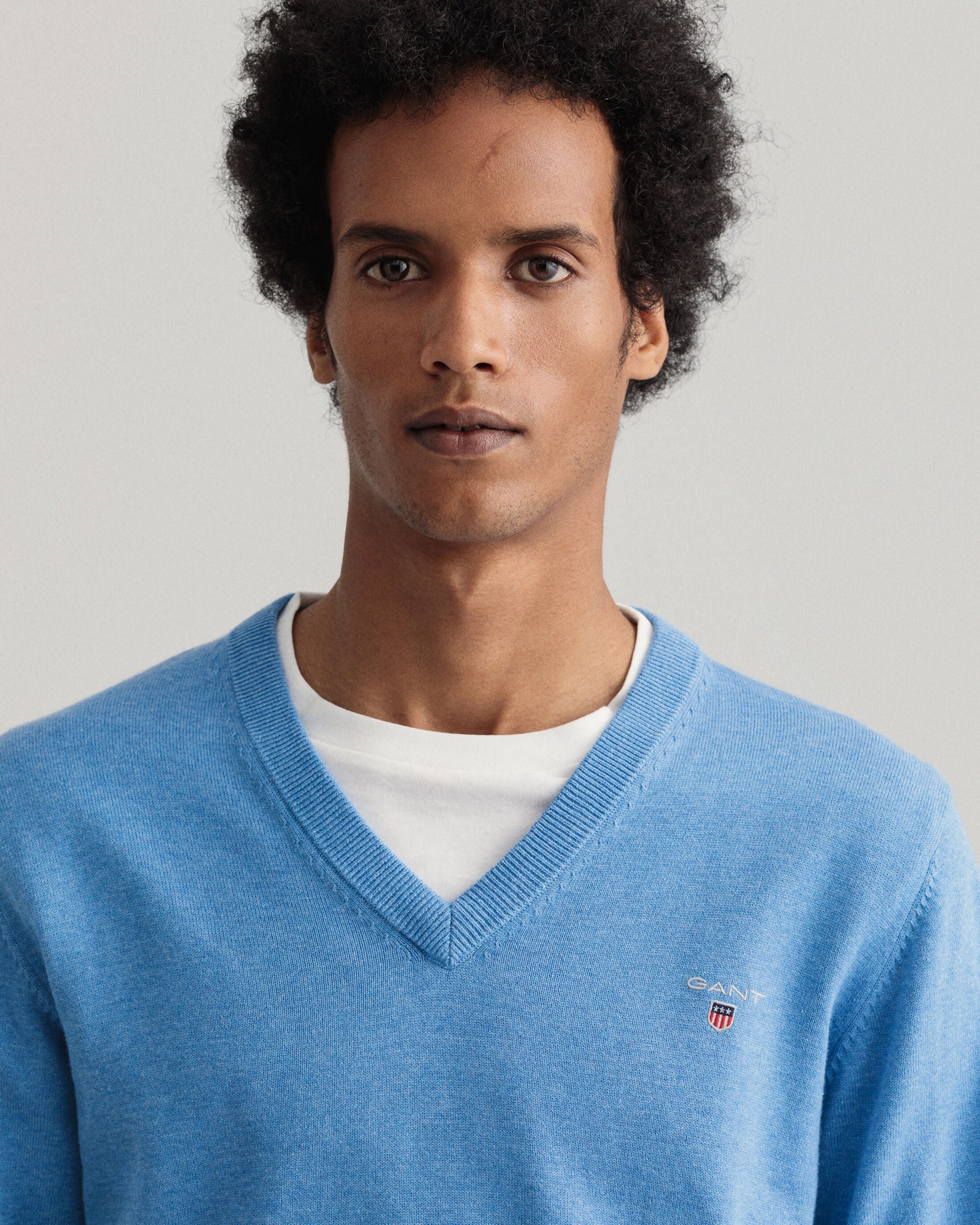 Gant v on sale neck jumper