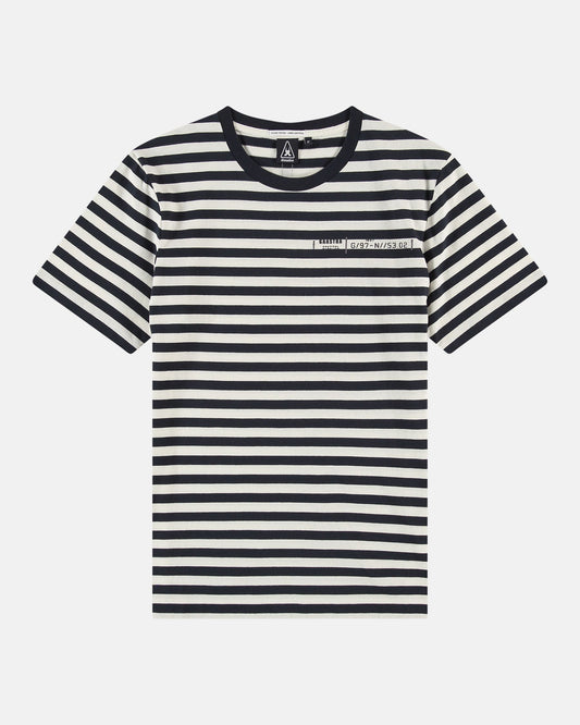Navy striped cotton T-shirt Gaastra - 357104231/B001