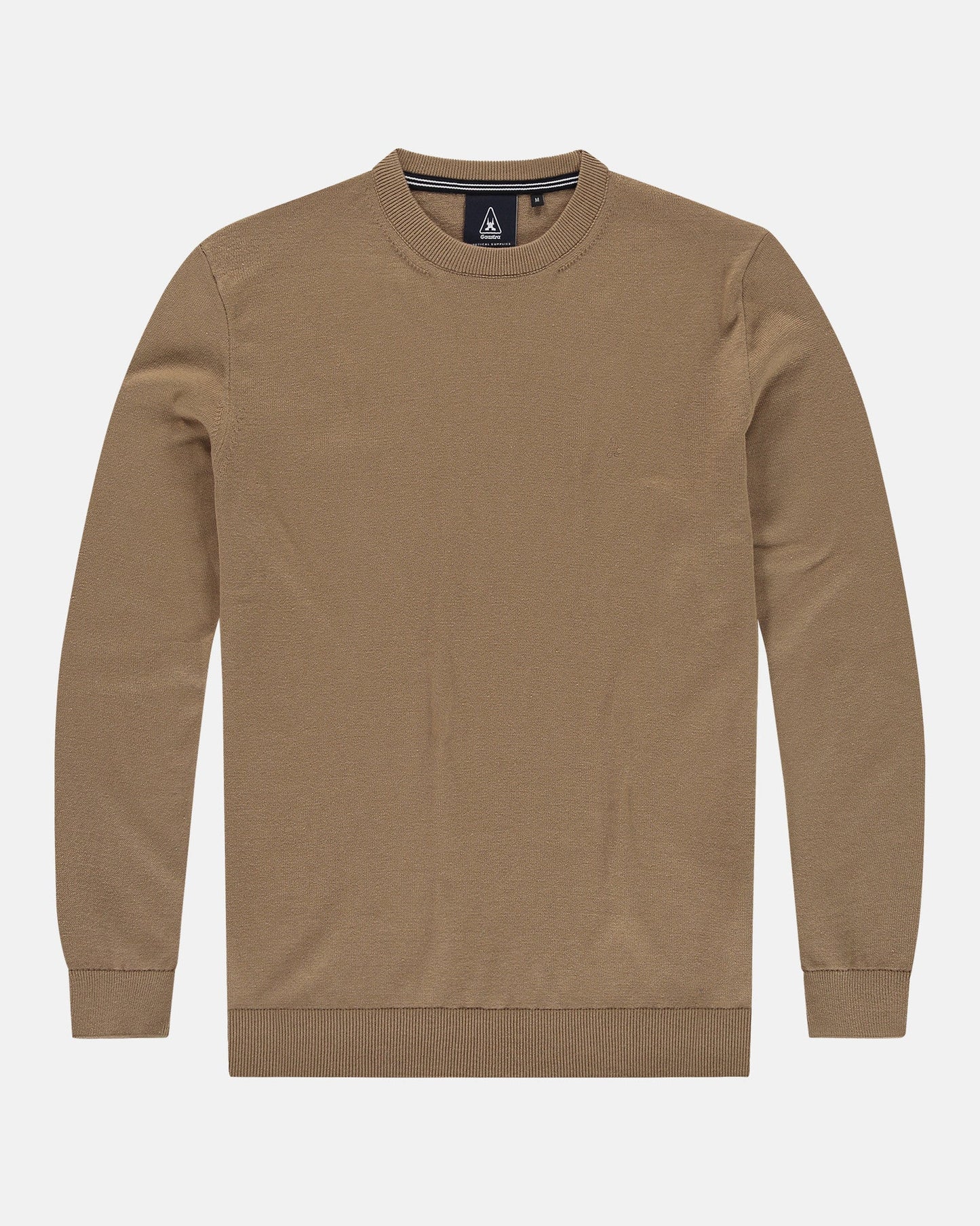 Khaki cotton crew neck pullover Gaastra - 354993222/G007