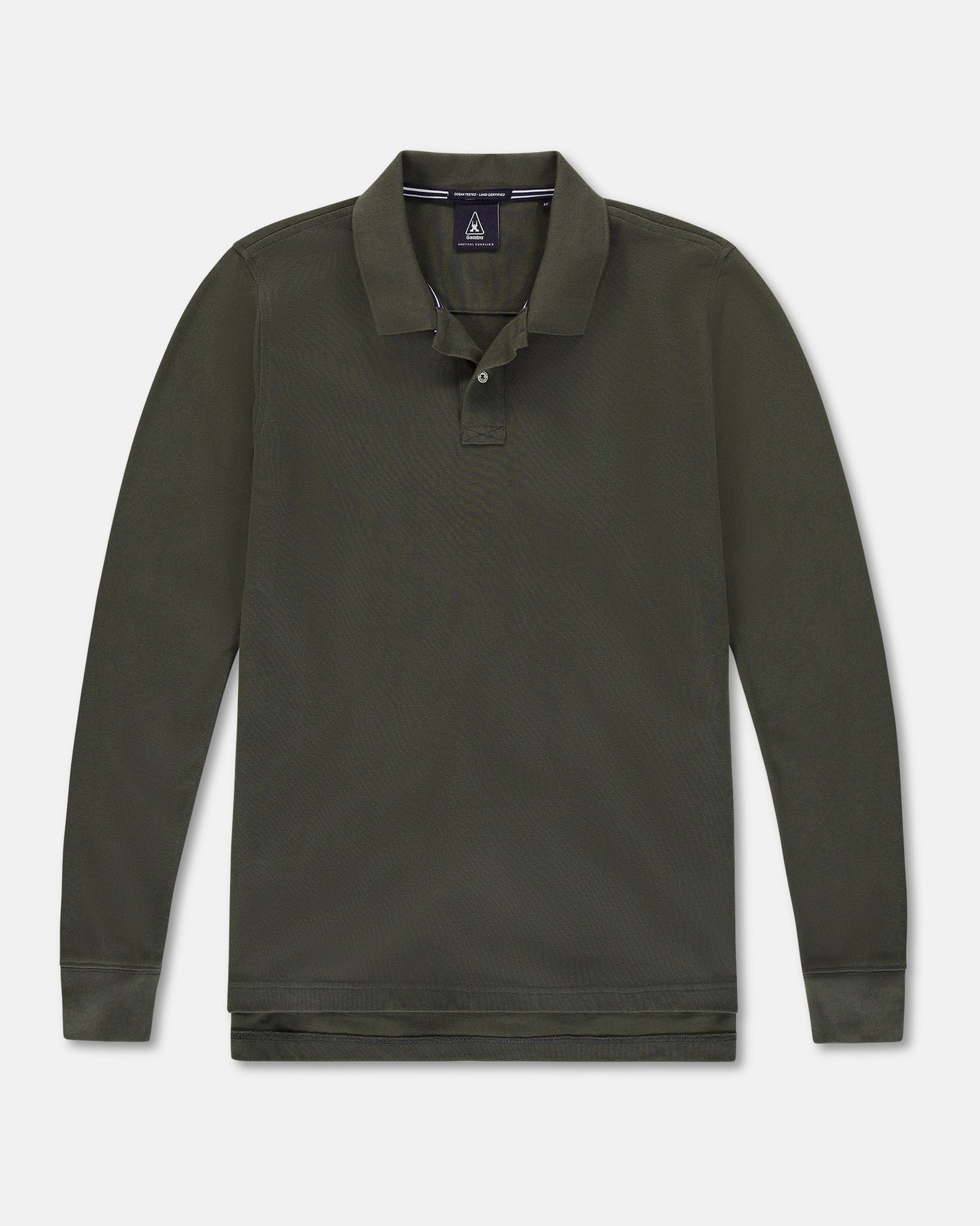 Navy cotton long sleeve polo Gaastra - 357200222/B001