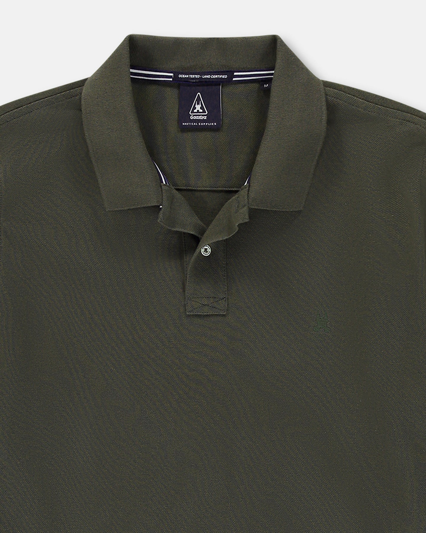 Navy cotton long sleeve polo Gaastra - 357200222/B001