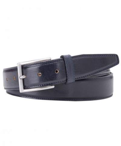 Navy calf leather belt Profuomo - PP1R00072-3-4-5